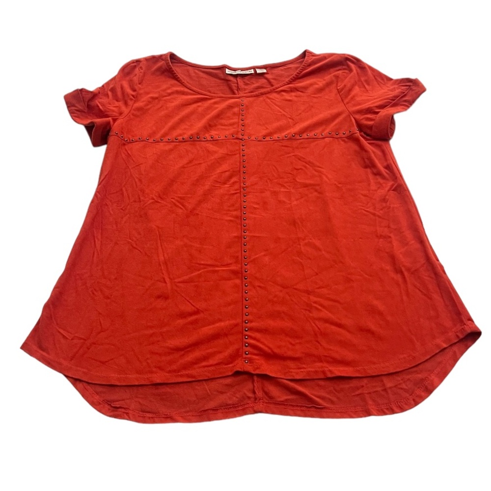John Paul Richard | Studded Short Sleeve Top
